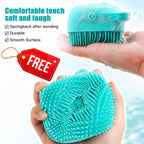 2-in-1 Body Bath Scrubber Belt | Deep Exfoliating Back Cleaner | (Body Back Scrubber Free)
